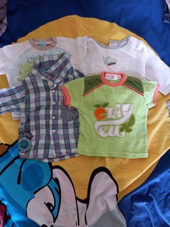 Lot tshirt 3 mois