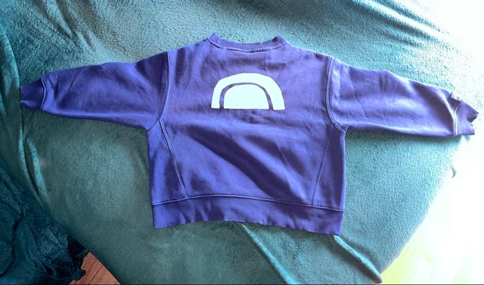 Pull bleu 8/9 ans