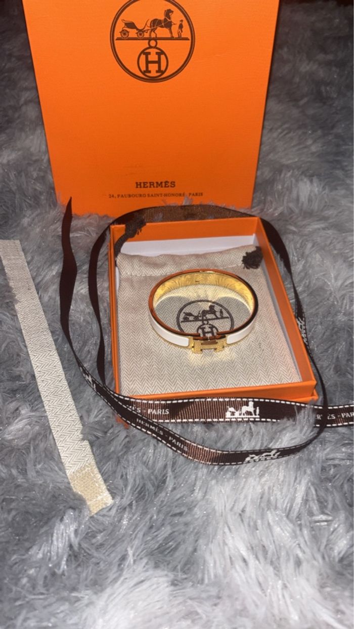 Bracelet clic H hermes - photo numéro 5