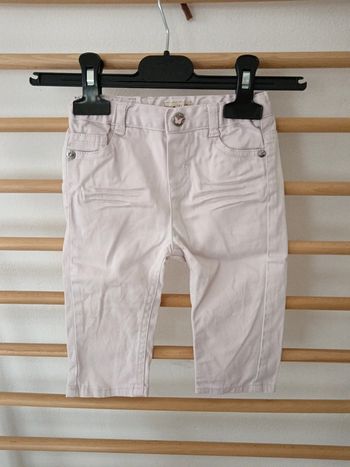 Jeans grain de blé rose