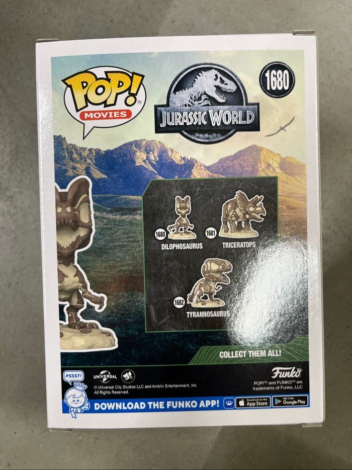 Pop! Jurassic world - dilophosaurus 1680 - photo numéro 4