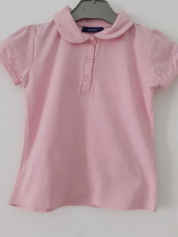 Polo manches courtes fille 5ans