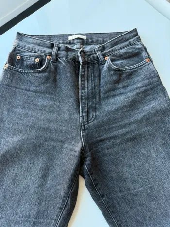 Jeans noir ragdoll taille haute