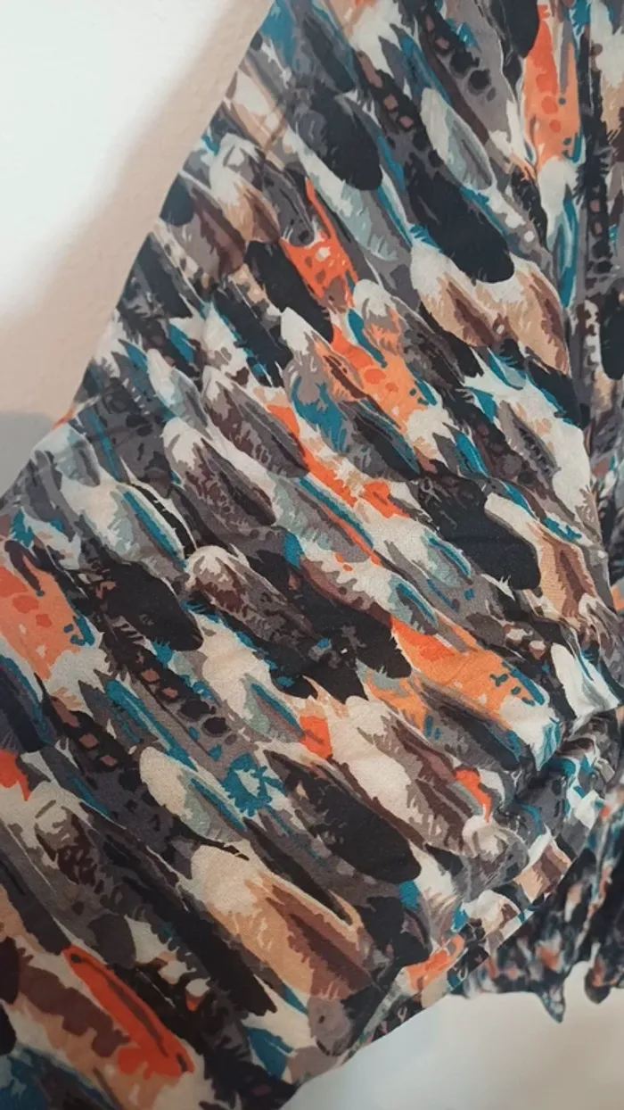 Blouse volant zara - Taille S - photo numéro 4