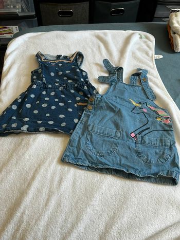 Robe en jeans