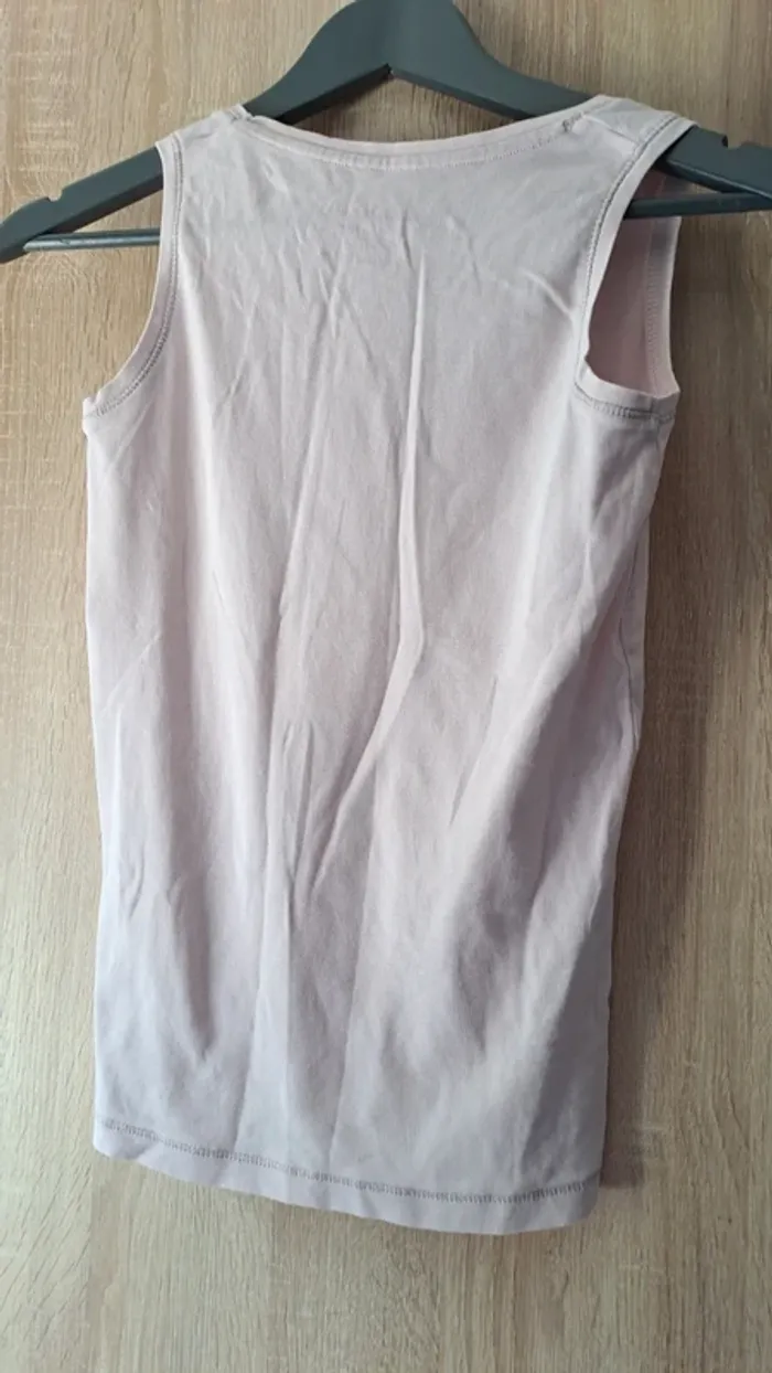 Débardeur rose pâle taille 158cm - photo numéro 2