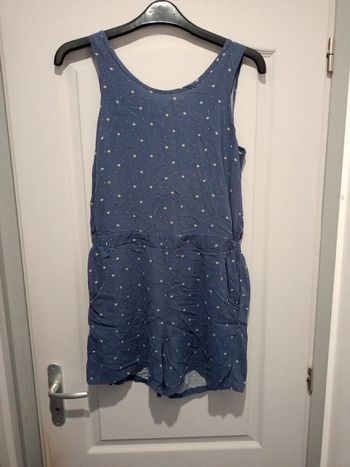 Combi-short bleu