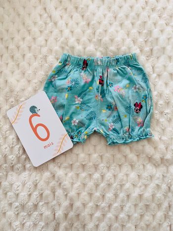Short été Minnie turquoise 