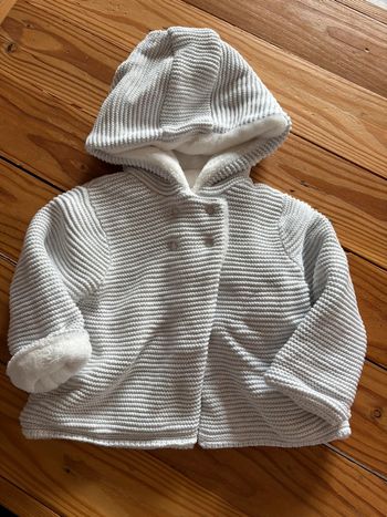 Manteau mixte réversible