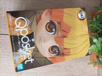 Figurine Zenitsu Agatsuma Demon Slayer Kimetsu no yaiba banpresto qposket Bandai