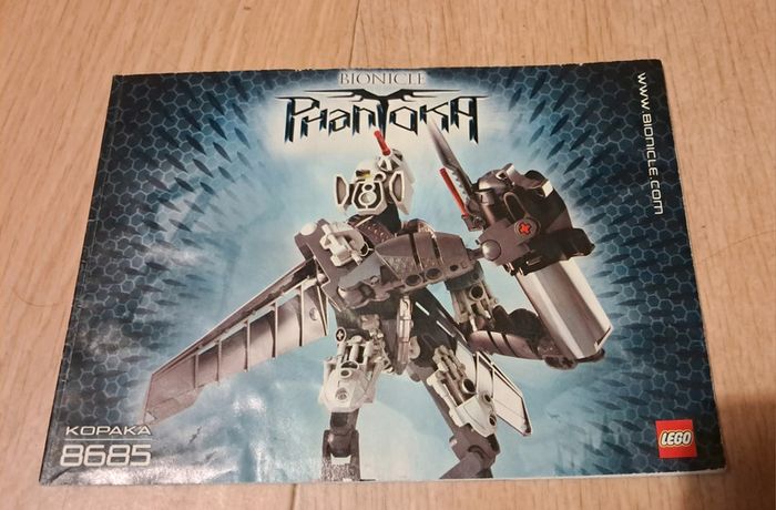 Notice lego bionicle 8685 Phantoka Kopaka
