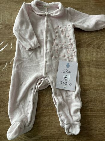 Pyjama lapin Benetton t.6m