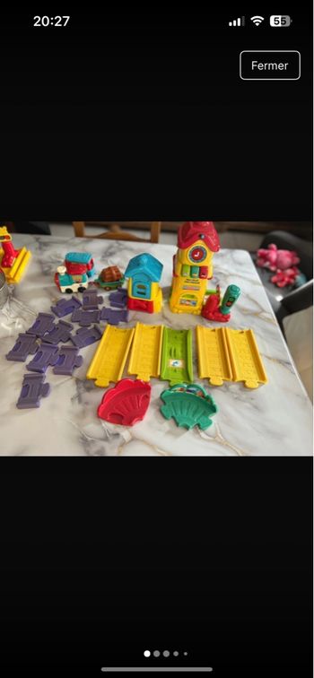 Pièces pour gare tut tut bolide