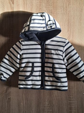 Veste manteau marine 18 mois