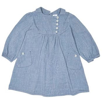 Petit Bateau Robe à manches longues 18 mois NEUVE