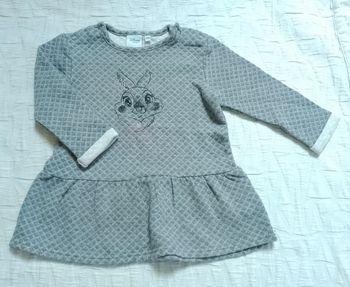 Disney robe grise miss panpan 24 mois