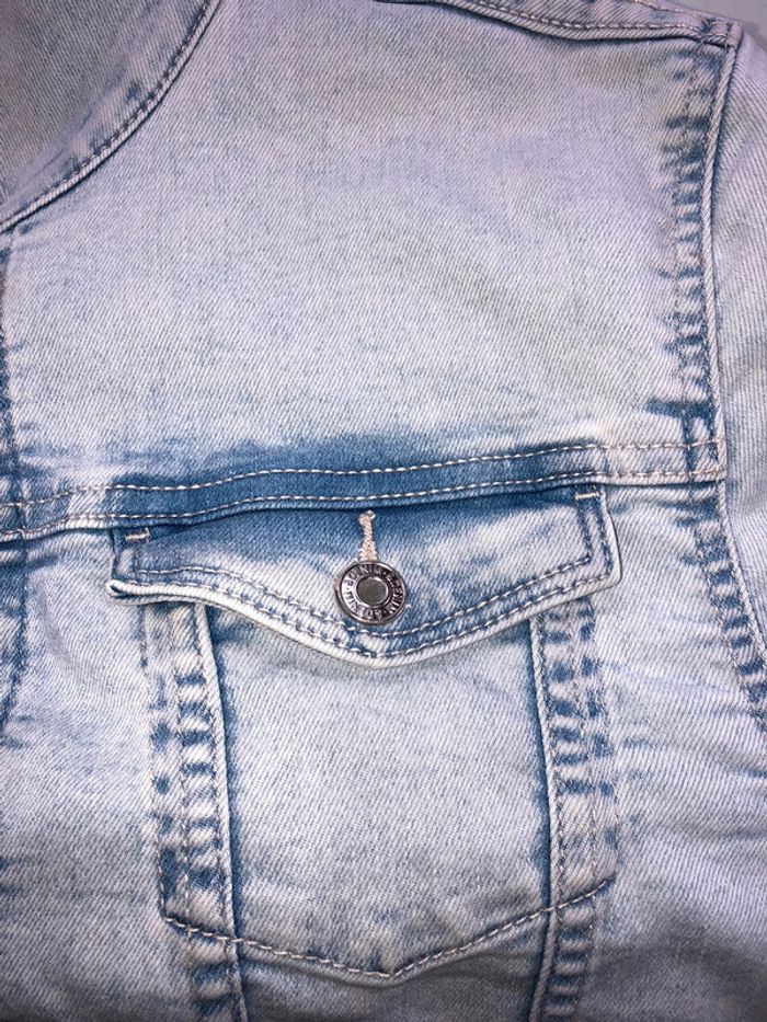 Veste en jean#taille courte#12/13 ans#taille S - photo numéro 2
