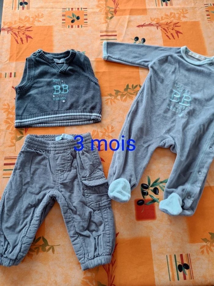 Lot de 22 vêtements 3 mois tbe - photo numéro 7
