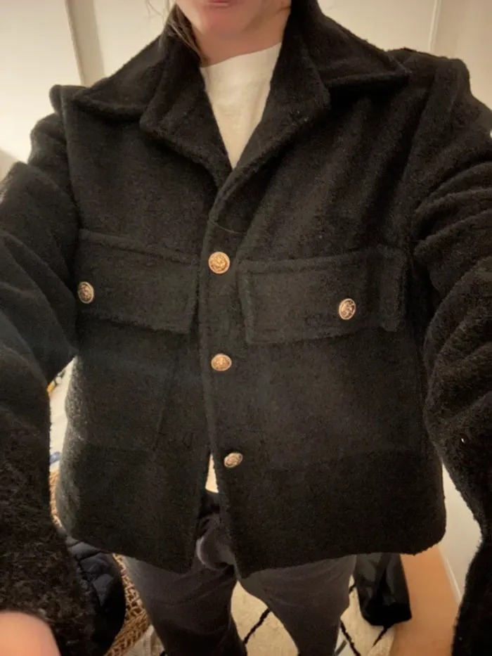 Veste noire - Atelier Jad - photo numéro 6