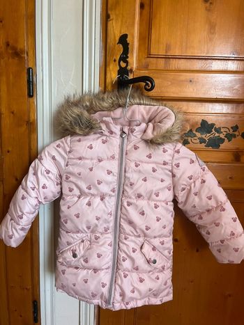 Doudoune chaude fille Minnie