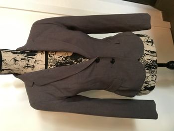 blaser gris - H & M - t.34