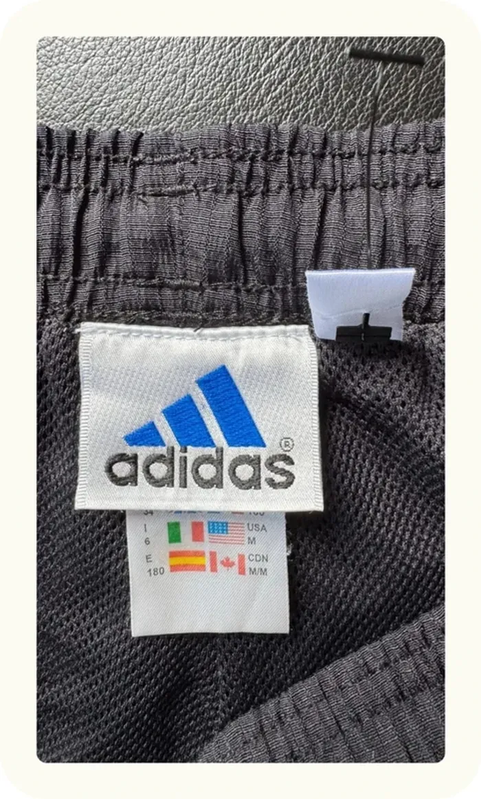 Pantalon survêtement jogging homme vintage 90 Adidas Taille XXL 44 - photo numéro 4