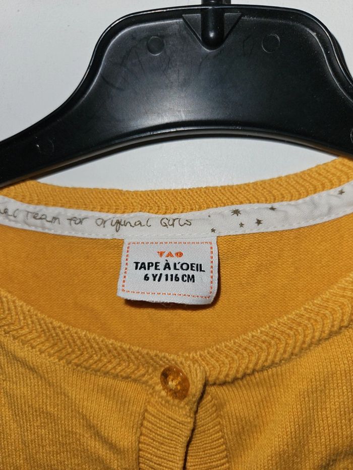 Gilet léger tape à l œil 6 ans fille - photo numéro 2