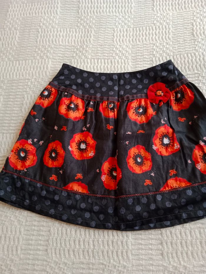 jupe doublée Orchestra taille 7 ans