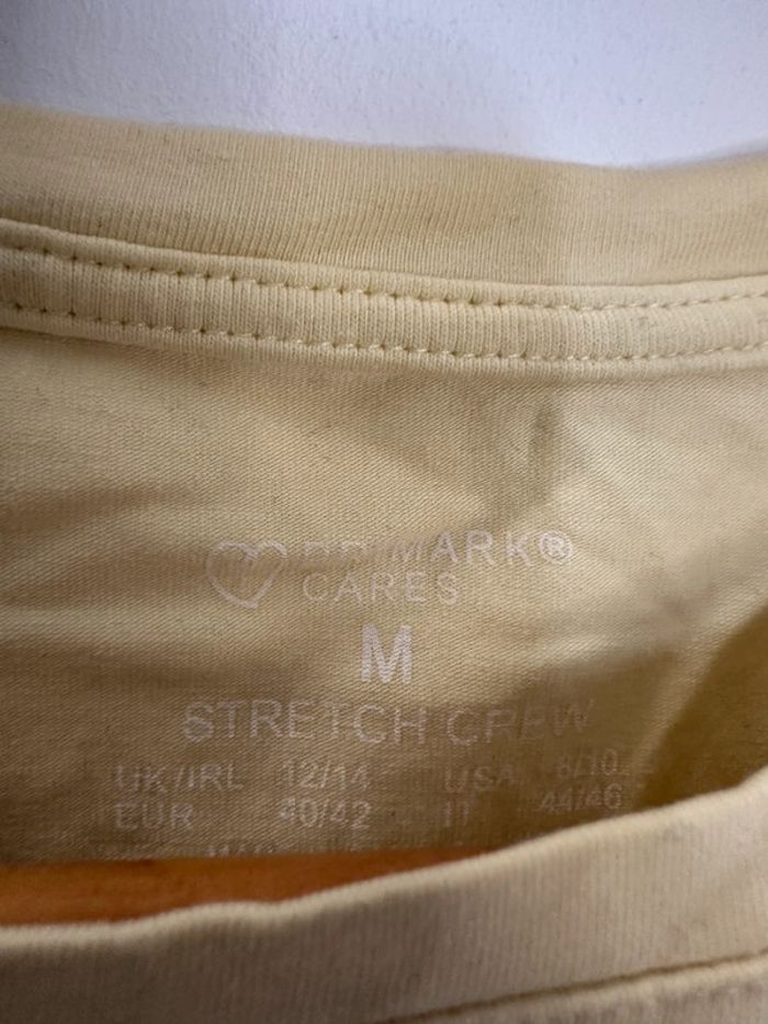 Tee shirt Primark taille M jaune - photo numéro 4