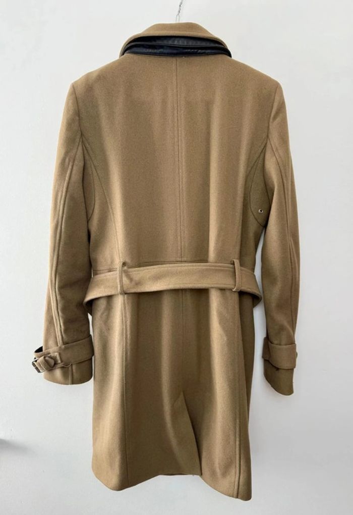 Manteau The Kooples long en laine et nylon taille 38 parfait état - photo numéro 3