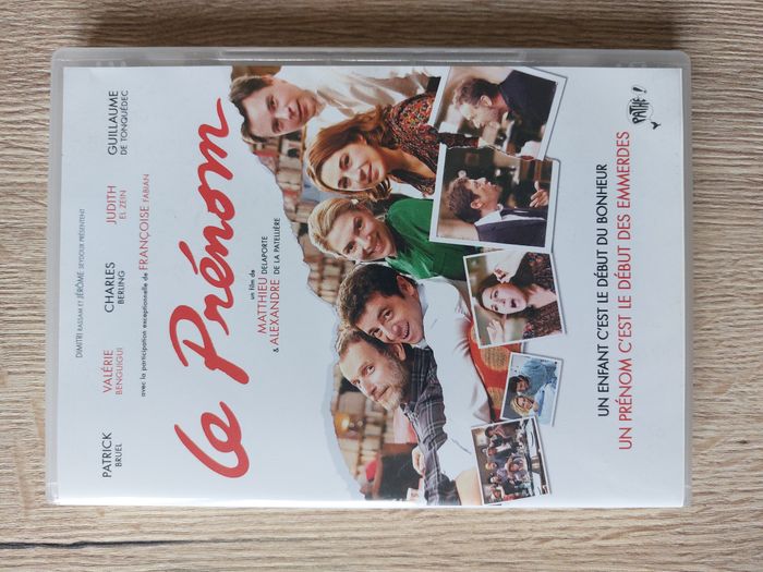 DVD "Le prénom" Patrick Bruel Valérie Benguigui Judith El Zein Charles Berling