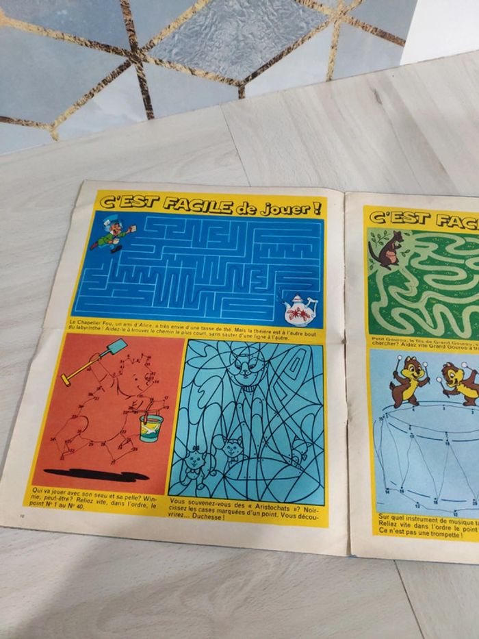 Le petit monde merveilleux de Walt Disney Pinocchio magazine 12 vintage 1981 - photo numéro 6