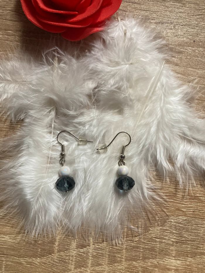 lot 2 paires de boucles d oreilles - photo numéro 6