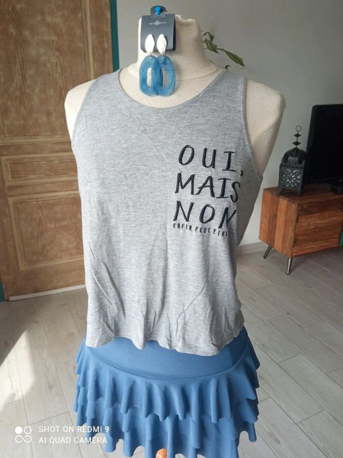 Jupe à volants bleu électrique 💙 - photo numéro 5