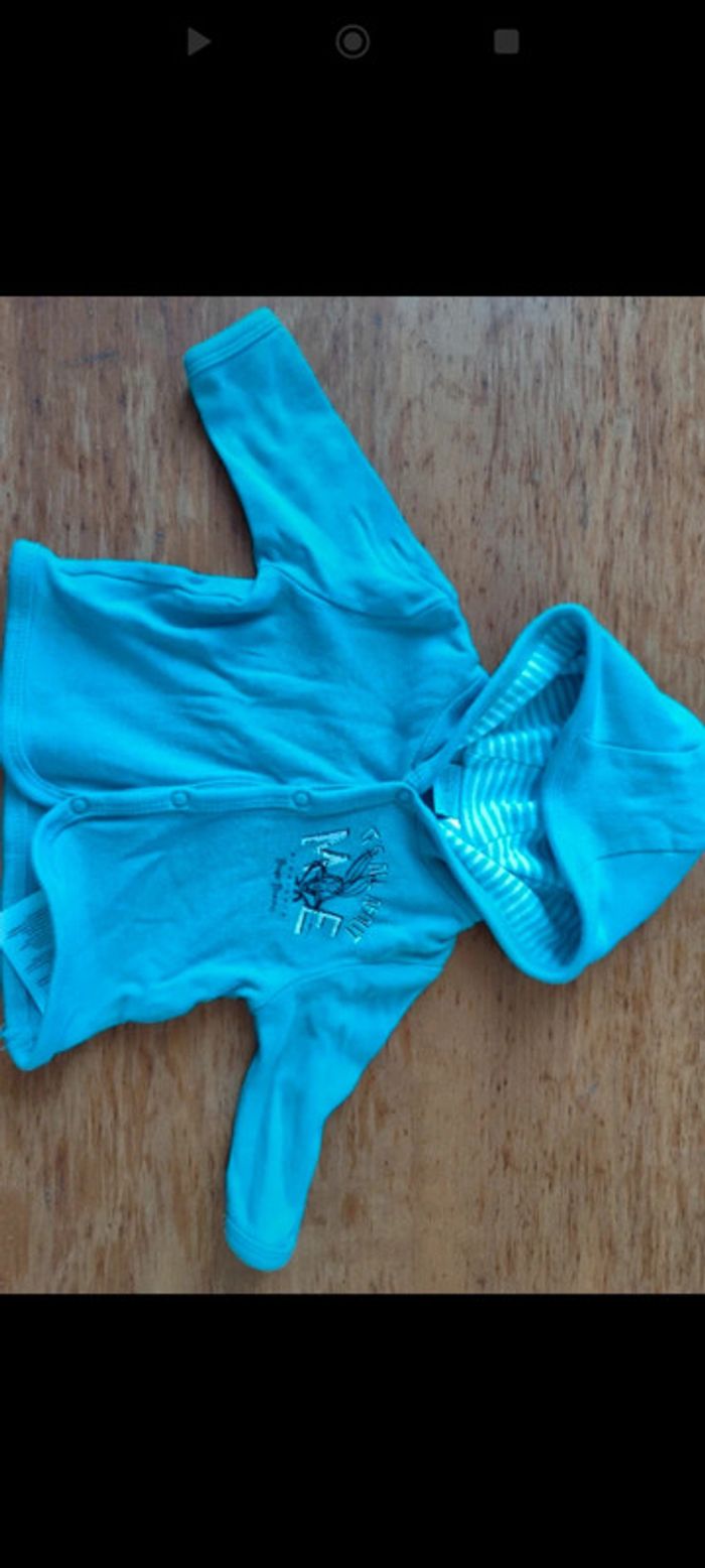 Lot de 2 vestes à capuche taille 1mois Disney et batman - photo numéro 5