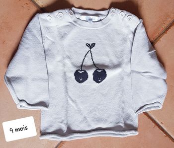 Pull kitchoun 9 mois
