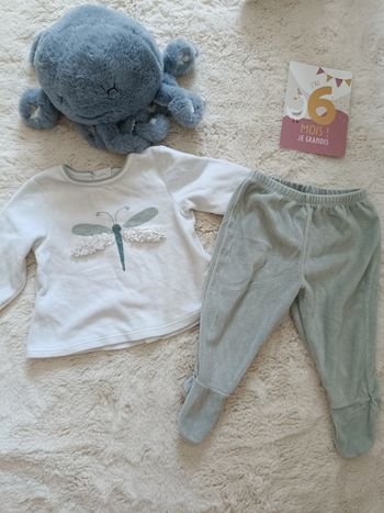 Pyjama 2 pièces 6 mois obaibi