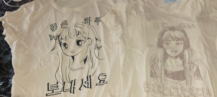 Tee shirts Manga