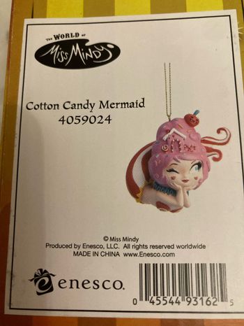 Suspension Cotton Candy mermaid miss mindy