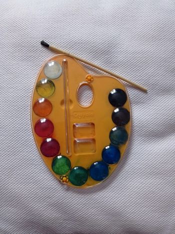 Palette peinture Crayola