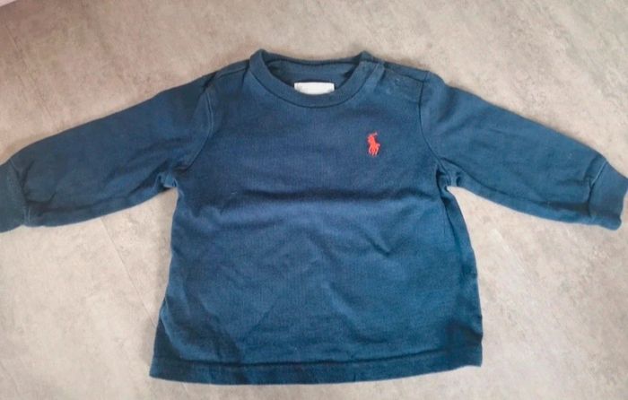 T-shirt à manches longues bébé garçon 6 mois Ralph Lauren
