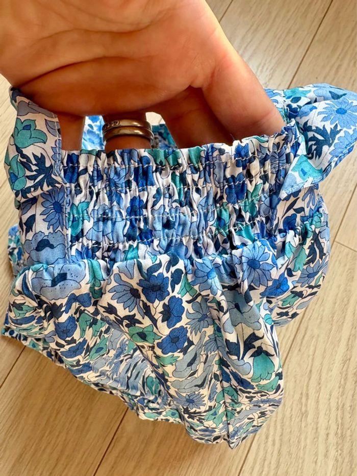 Barboteuse Jacadi en Liberty Poppy 24 mois - photo numéro 3