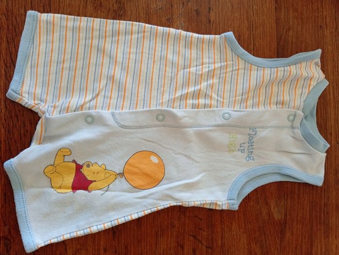 Lot de 6 combishort taille 6 mois - photo numéro 7
