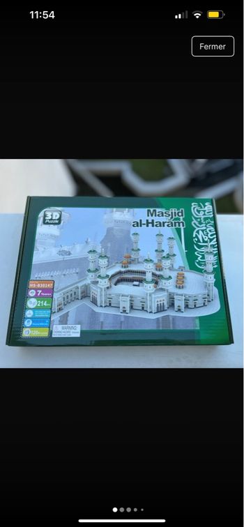 Puzzle 3D du masjid Al haram
