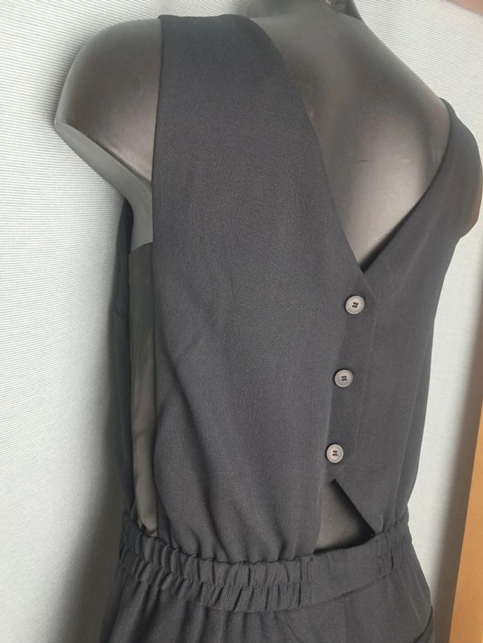 Comptoir des cotonniers combinaison pantalon noir classe et habillée T.36 - photo numéro 3