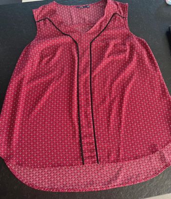 Longue blouse sans manche
