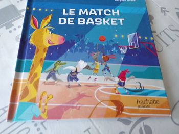 Livre  macdo  Le match de Basket esprit sportif Virginie Grimaldi