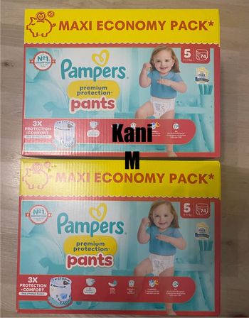 Pampers pants prenium protection taille 5