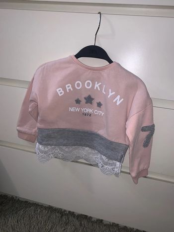 Sweat fille (taille 18/24 mois)