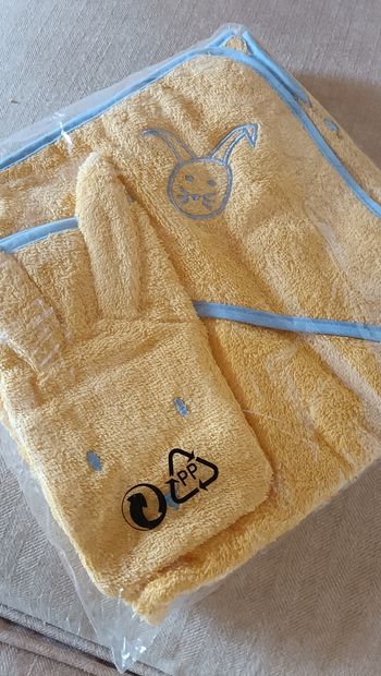 Sortie de bain bébé